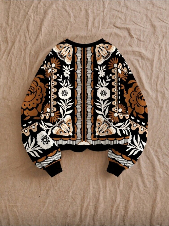 Moletom de gola redonda - Coleção Akin