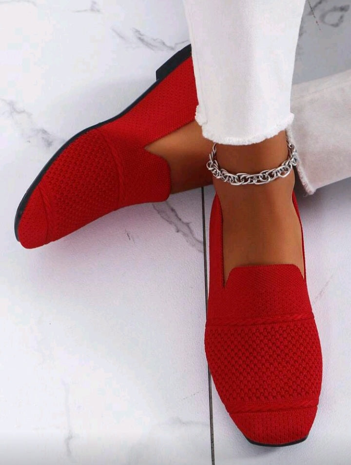 Sapatilha tricô feminina - Coleção Akuana