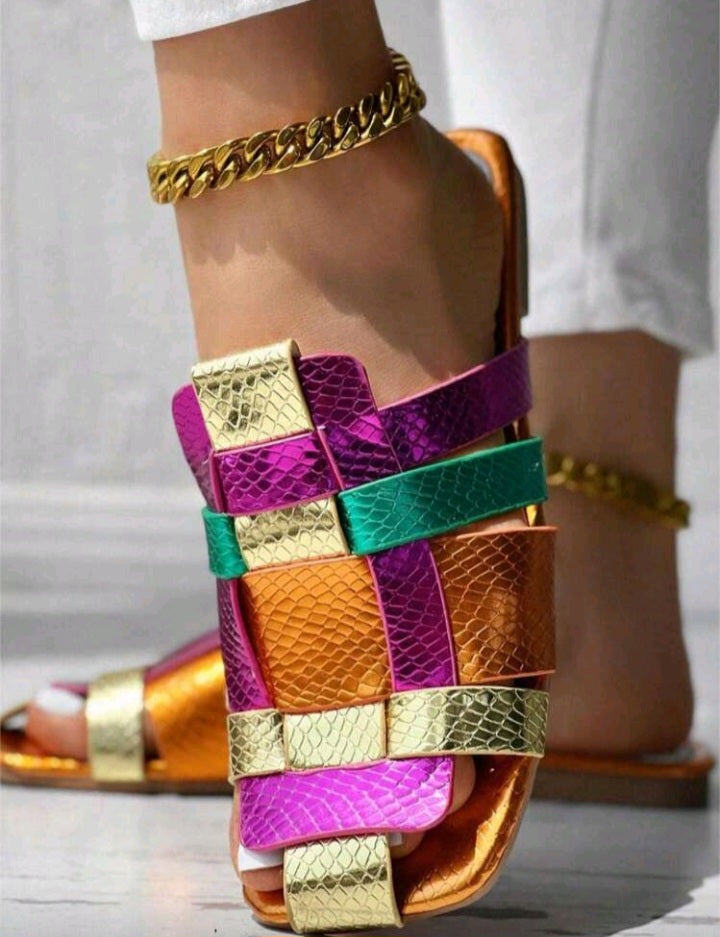 Mule rasteira- Coleção Anakonda