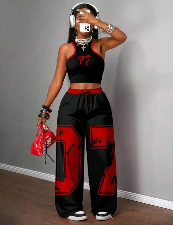 Conjunto Casual feminino- Coleção Amani